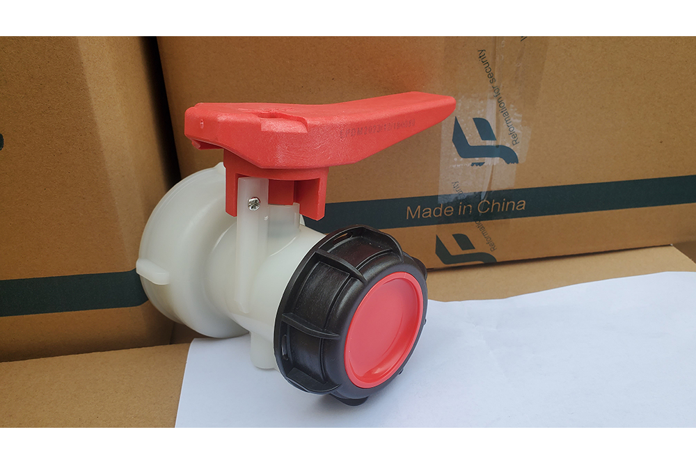 DN40/50/80蝴蝶阀1000L IBC手提袋容器出售