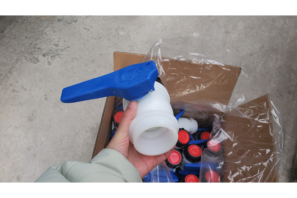 焊接一件件IBC容器球阀DN50 DN80 DN100 IBC手提袋阀