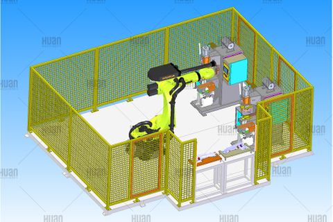 汽车保险杠电阻缝焊机 – 双头 660 KVA