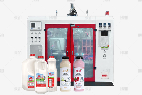 1 2 3 ltr半1/2加仑盎司HDPE塑料牛奶瓶水罐挤压吹制机器100ml 200ml酸奶瓶
