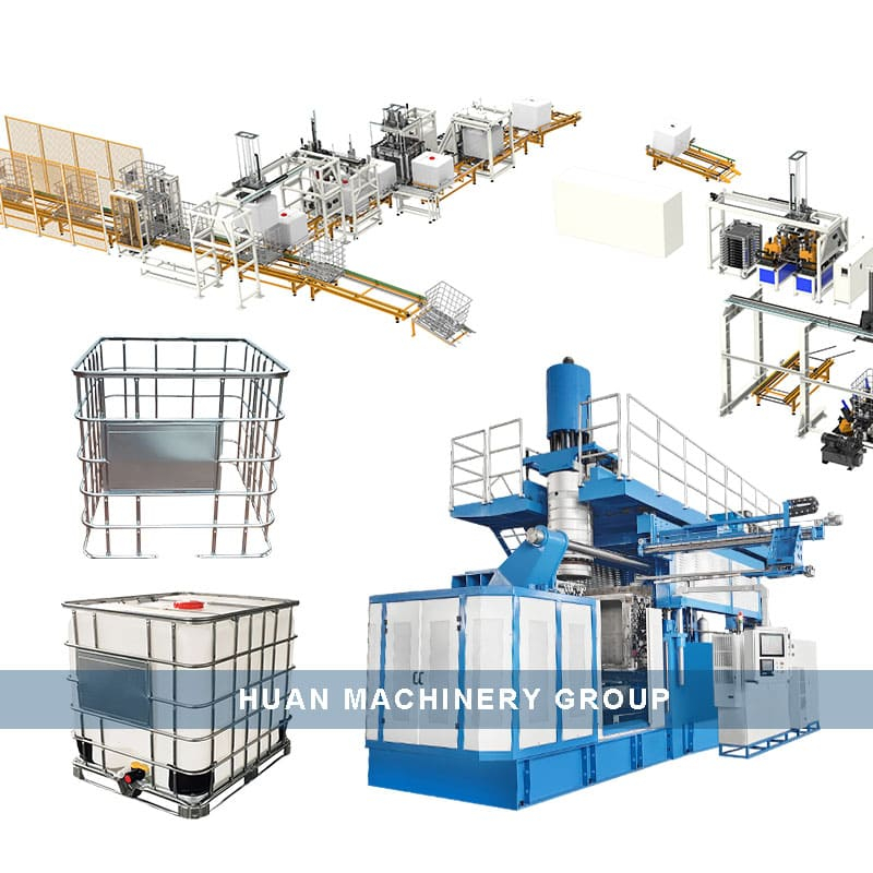 塑料1000L IBC坦克容器水箱吹塑机生产线