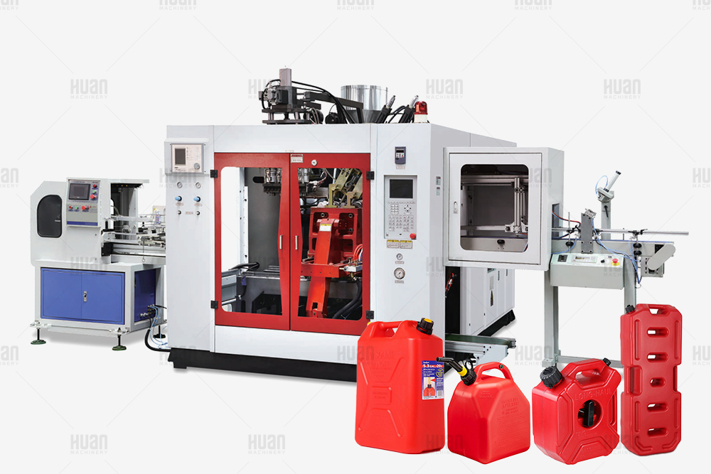 多层HDPE瓶子副燃油汽油汽油汽油集装箱化学罐制作Co挤出吹塑机