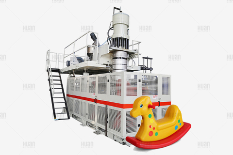 塑料儿童玩具马挤出机吹塑机PE HDPE儿童摩托车滑动挤压吹塑机制造机