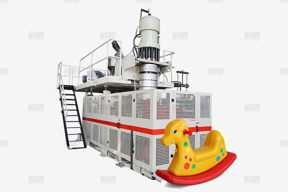 塑料儿童玩具马挤出机吹塑机PE HDPE儿童摩托车滑动挤压吹塑机制造机