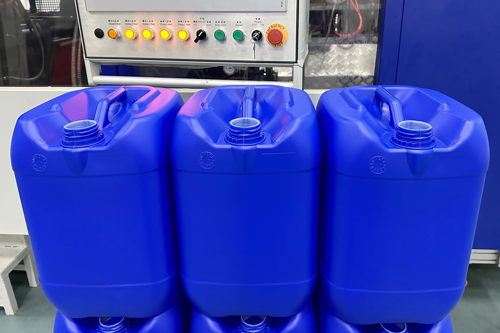 自动25L鼓吹塑机20L Jerry可以制造机器