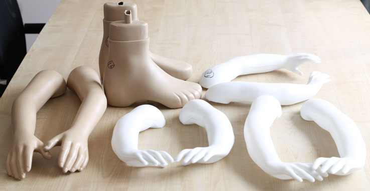 Manikin Blow Mold