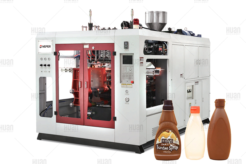 HDPE PP EVOH塑料瓶多层挤压吹制造机器制造食品包装牛奶粉容器