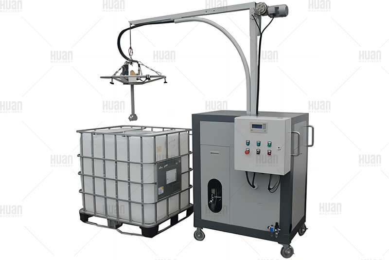 自动1000L IBC手提袋容器清洁系统IBC坦克洗衣机清洁剂生产线