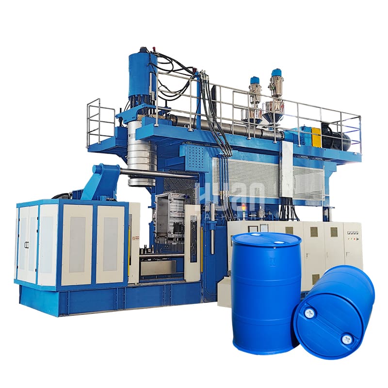 自动200L 220L 250L塑料罐HDPE鼓吹塑机