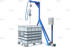 高压IBC坦克洗涤系统半自动1000L IBC手提袋清洁剂