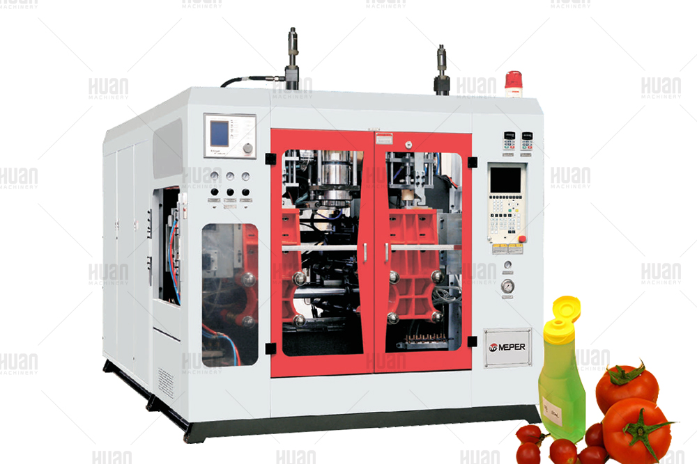 HDPE PP EVOH塑料瓶多层挤压吹制造机器制造食品包装牛奶粉容器